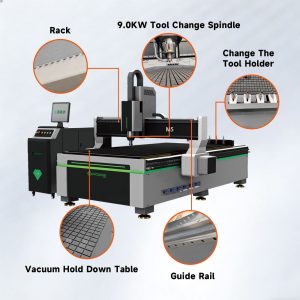 4x8 ft CNC Router (Stepper Motor, Water Cooled Spindle)2